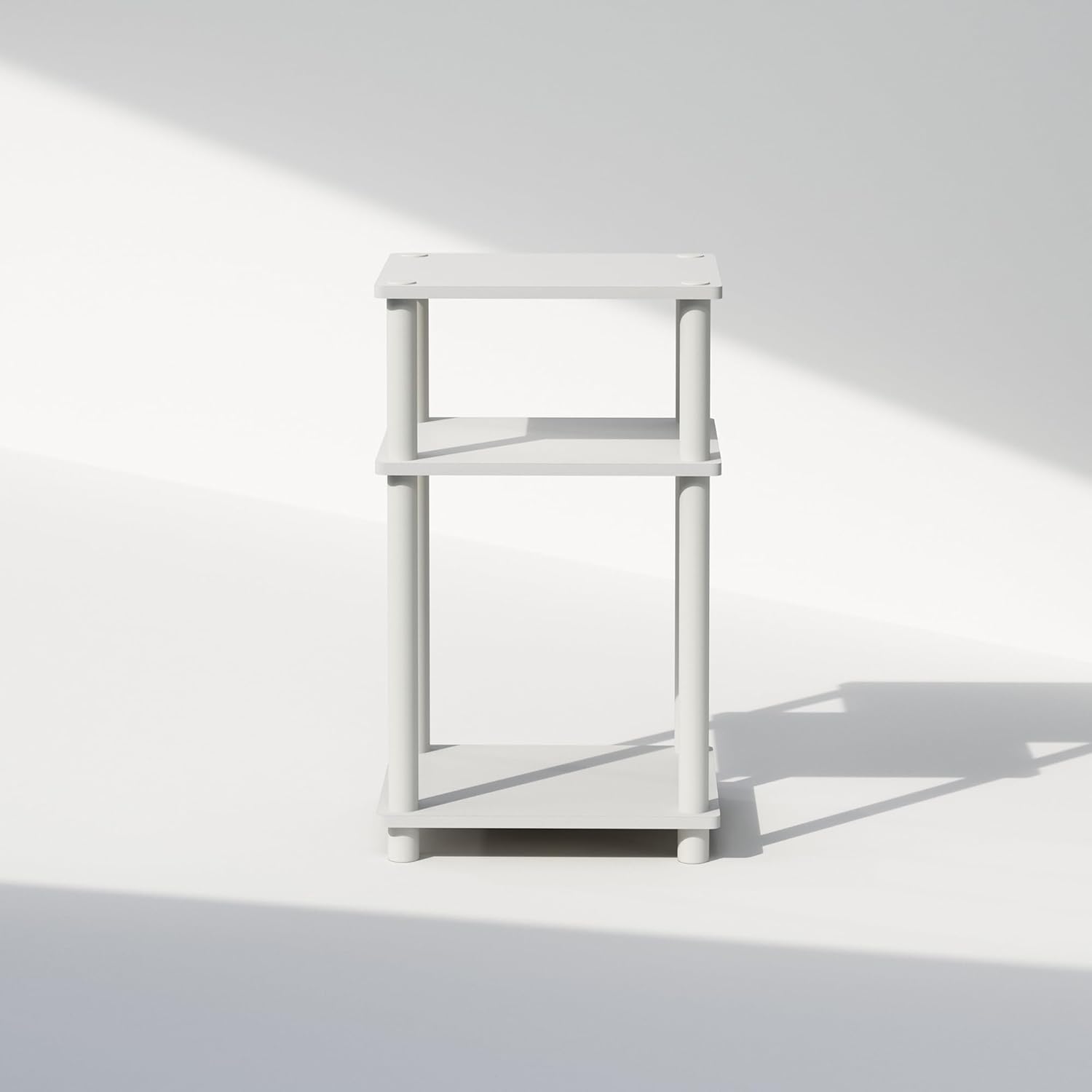 Just Turn-N-Tube Open Storage Nightstand,