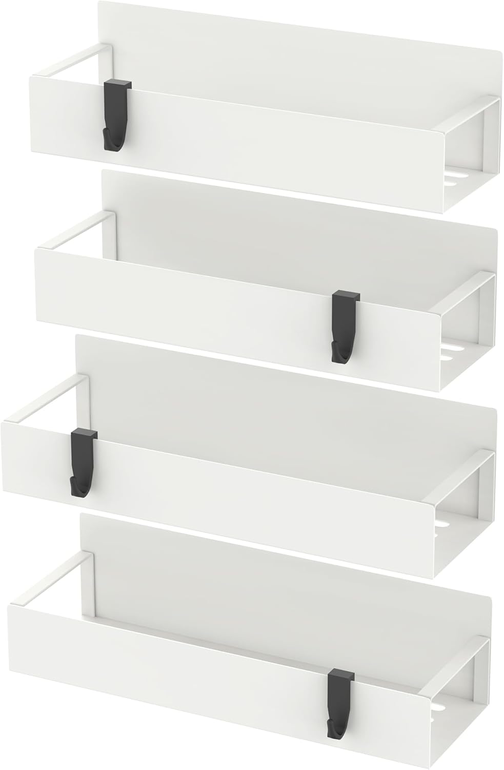 Metal 4 Pack Magnetic Spice Storage