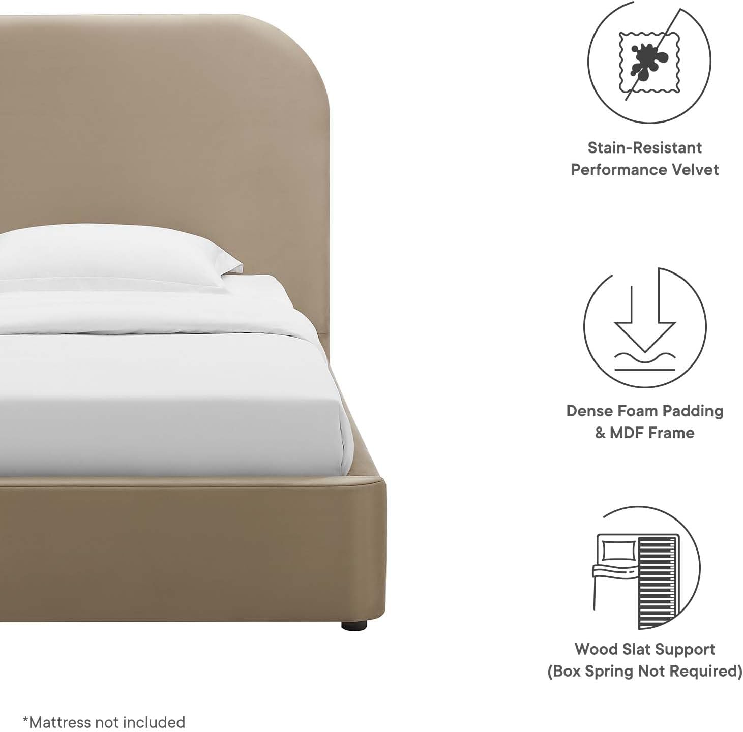 Modern King Size Bed Frame