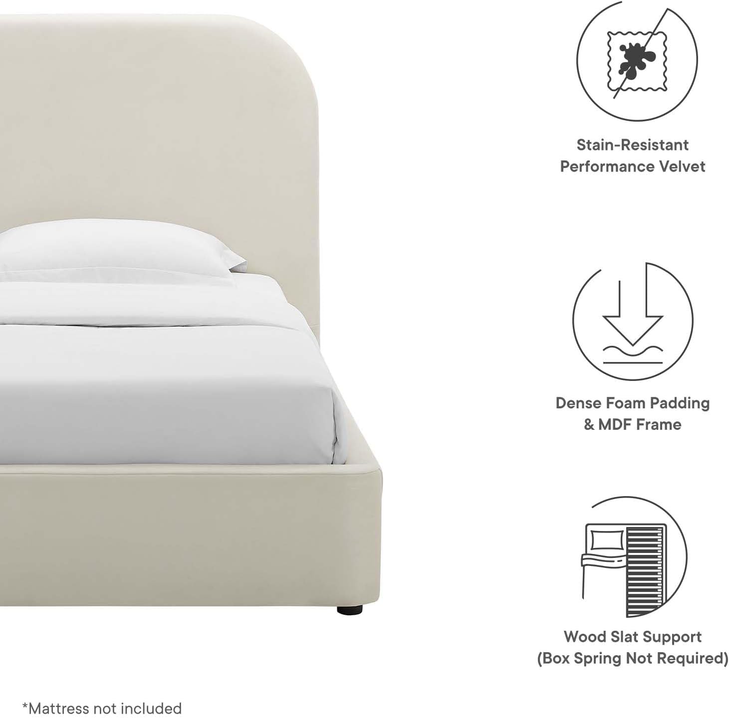 Modern King Size Bed Frame