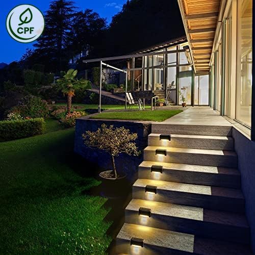 Solar Deck Lights Outdoor 16 Pack,