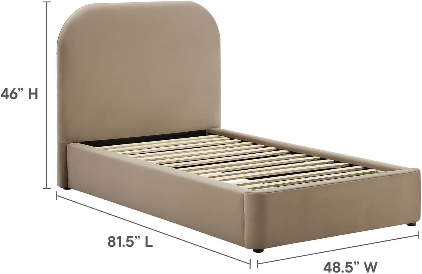 Modern King Size Bed Frame