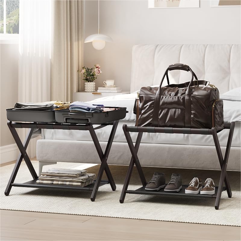 2 Pack Luggage Rack