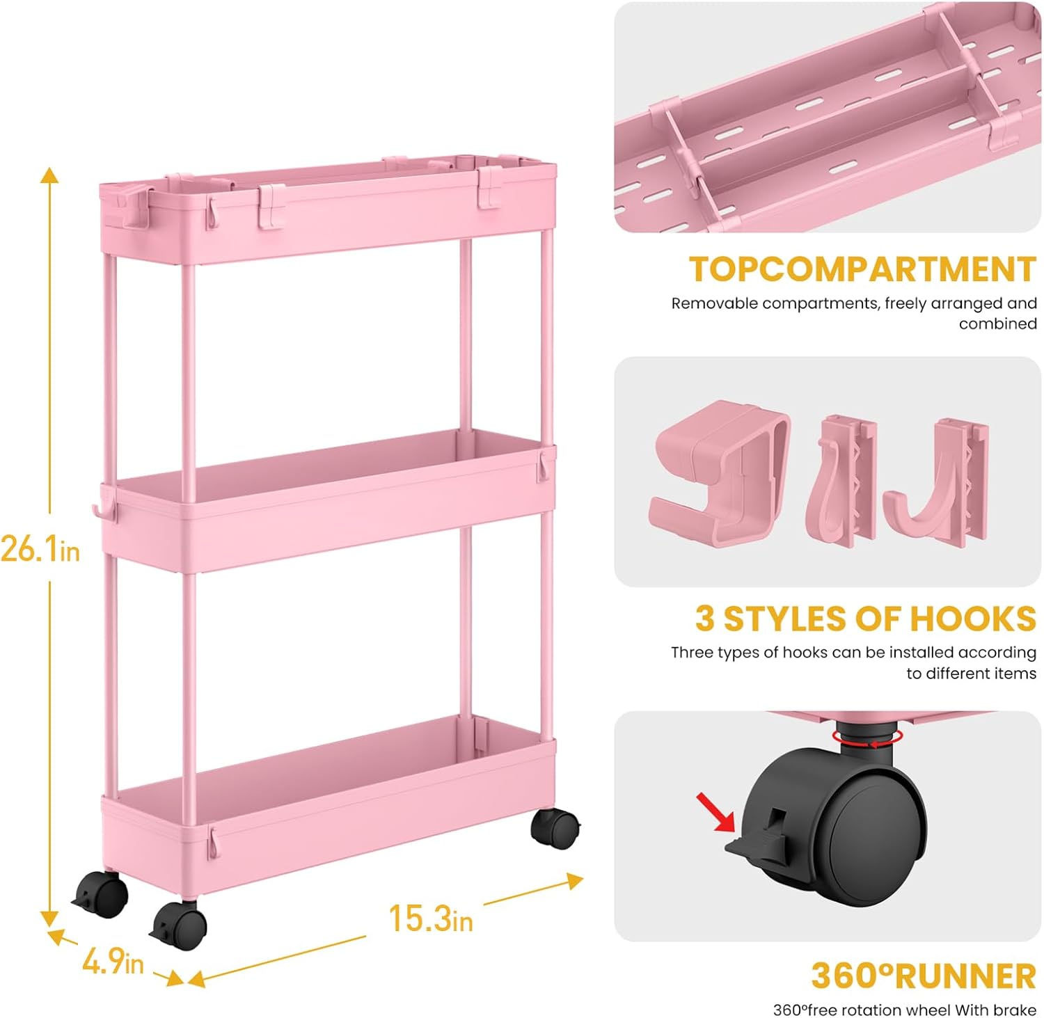 Slim Storage Cart