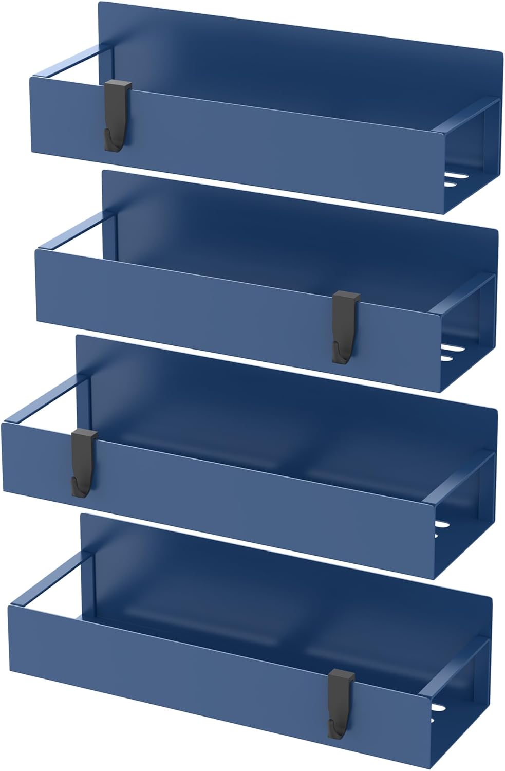 Metal 4 Pack Magnetic Spice Storage