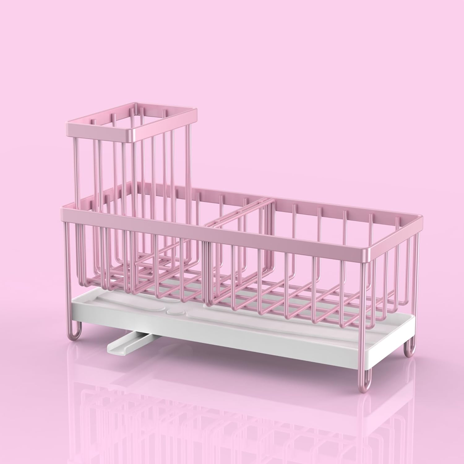 Black Sponge Holder for Kitchen Sink,