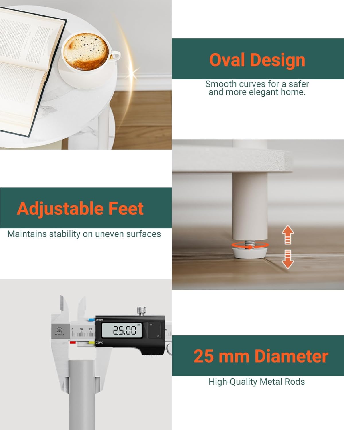 Small Round Side Table