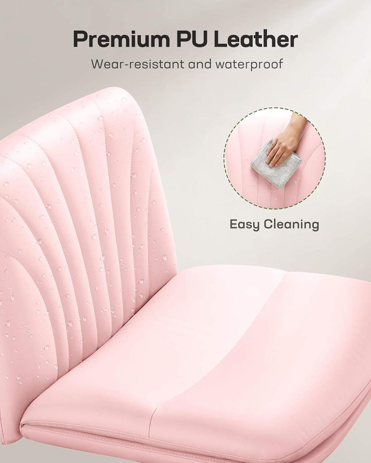 Office Desk Chair with Wheels: