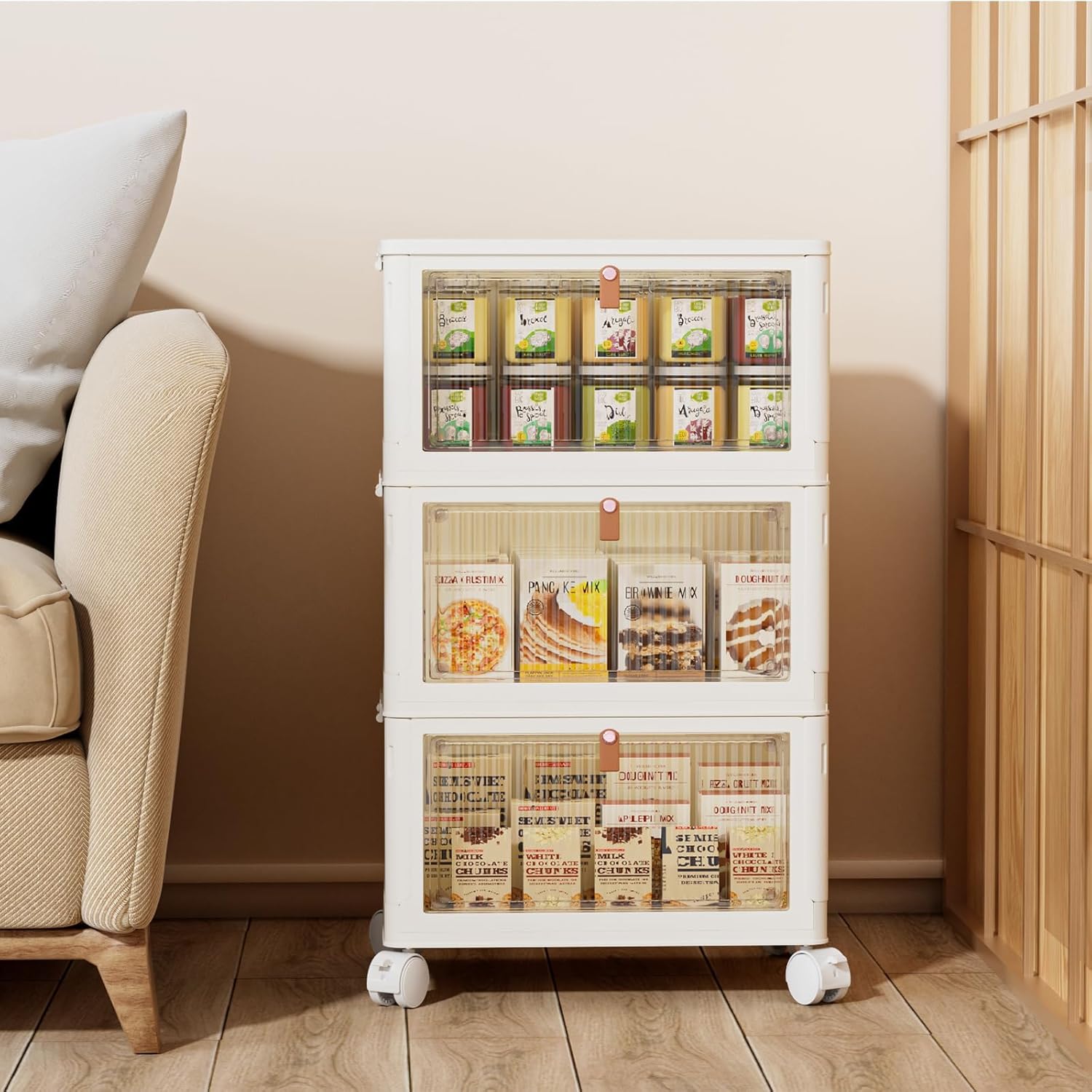 Tier Plastic Storage Bins