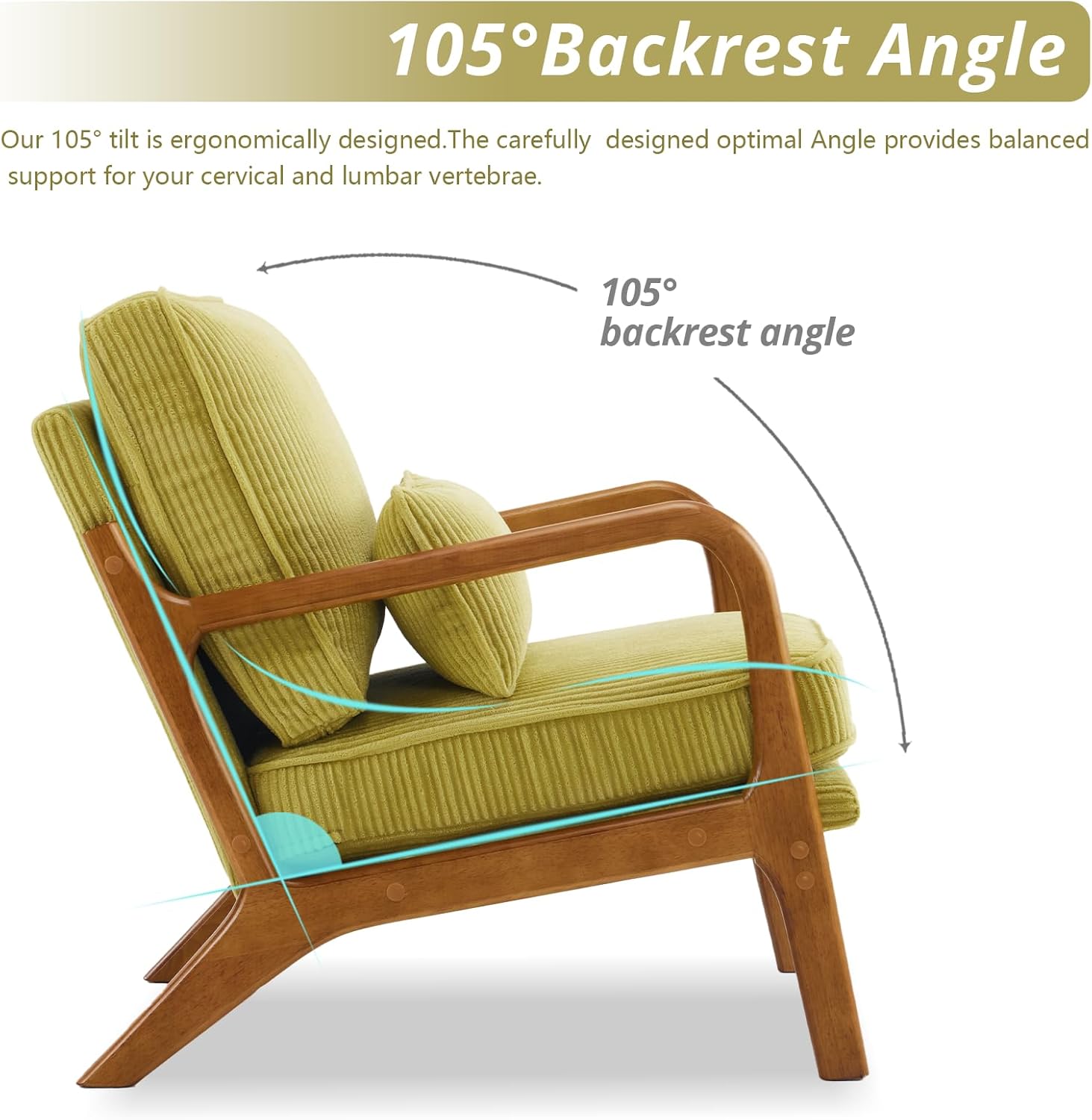 home Accent Chair Mid-Century