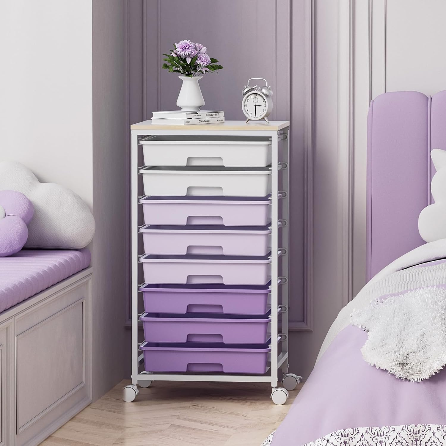 Rolling Storage Utility Cart Organizers