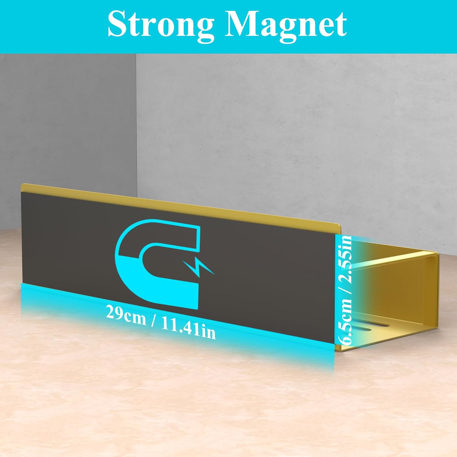 Metal 4 Pack Magnetic Spice Storage