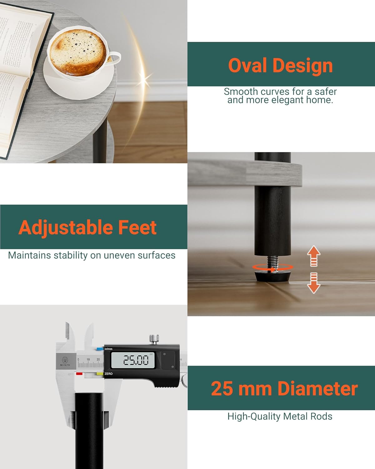 Small Round Side Table