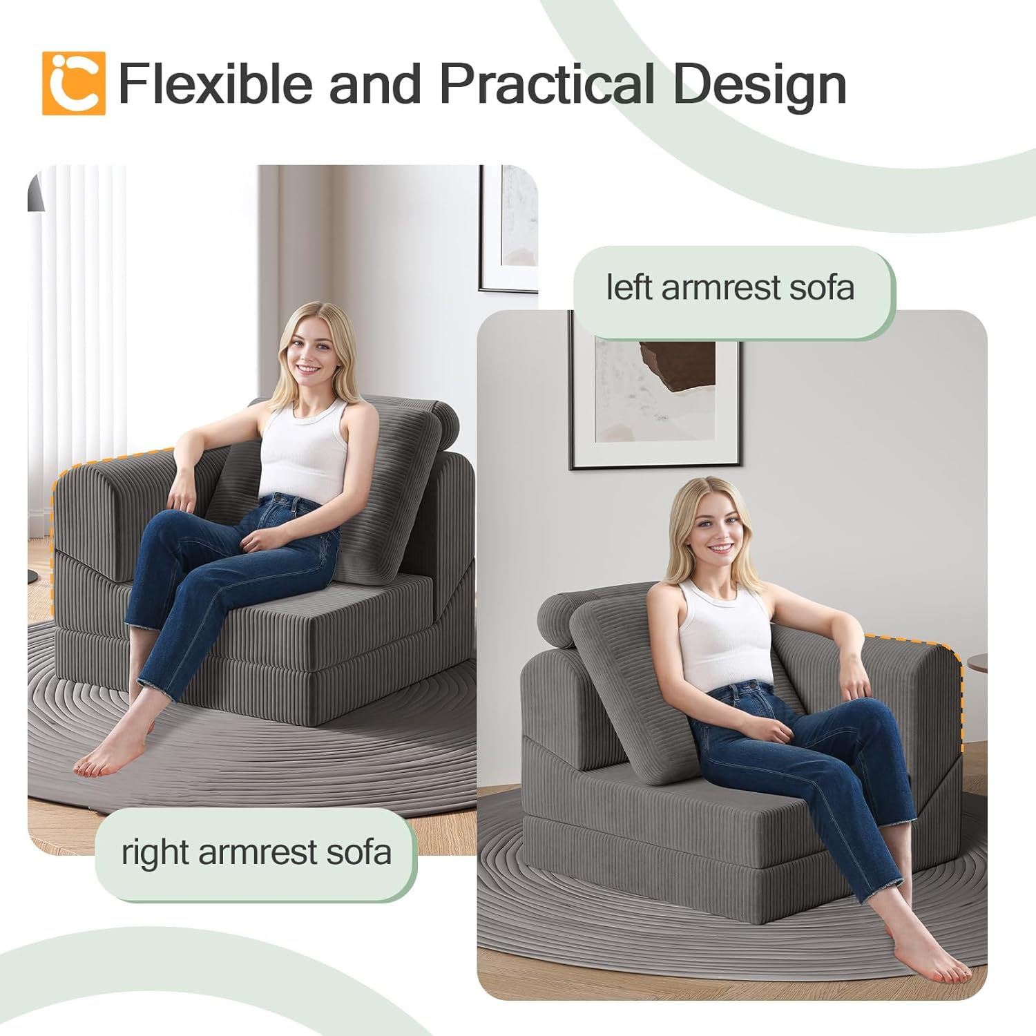 Folding Sofa Bed Queen,