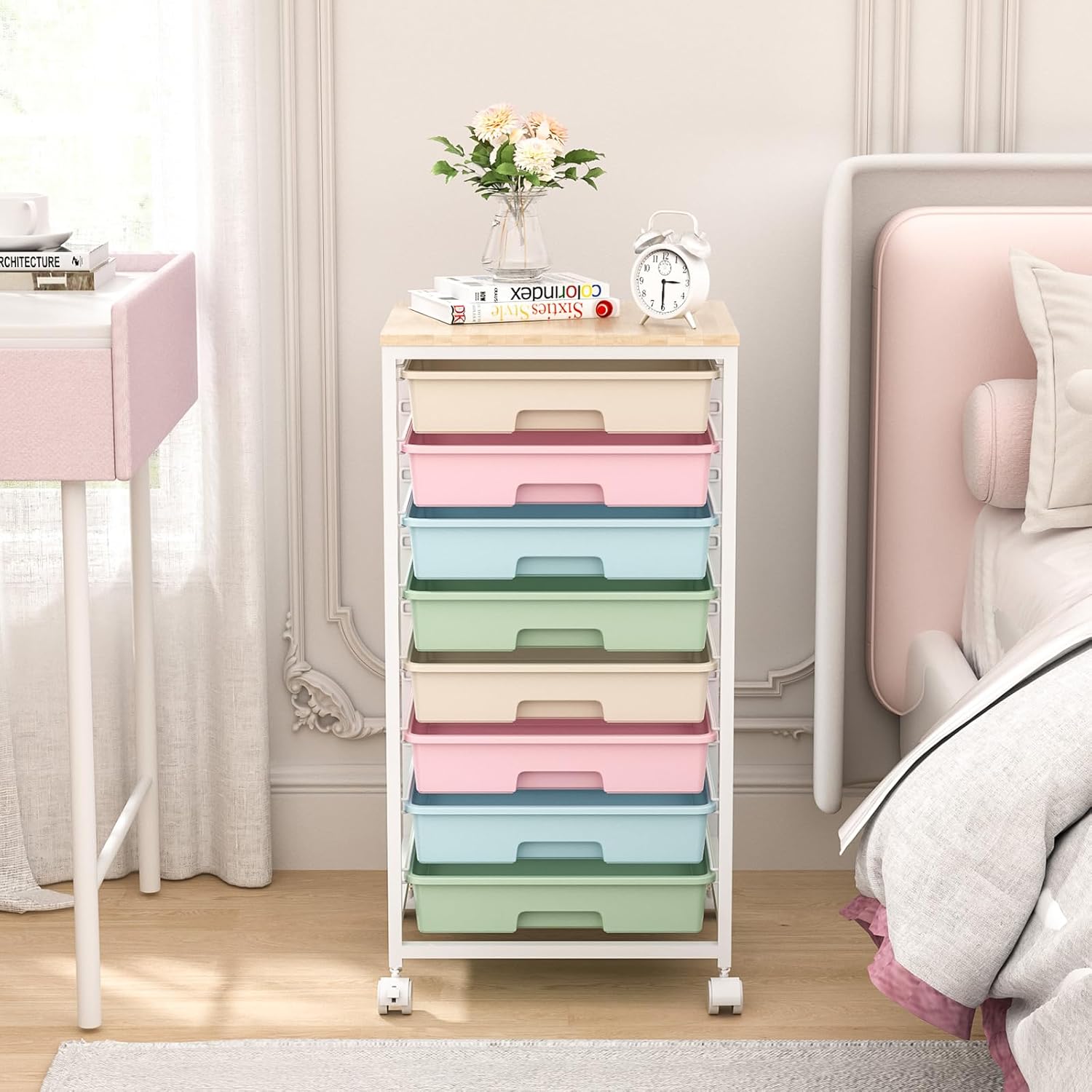 Rolling Storage Utility Cart Organizers