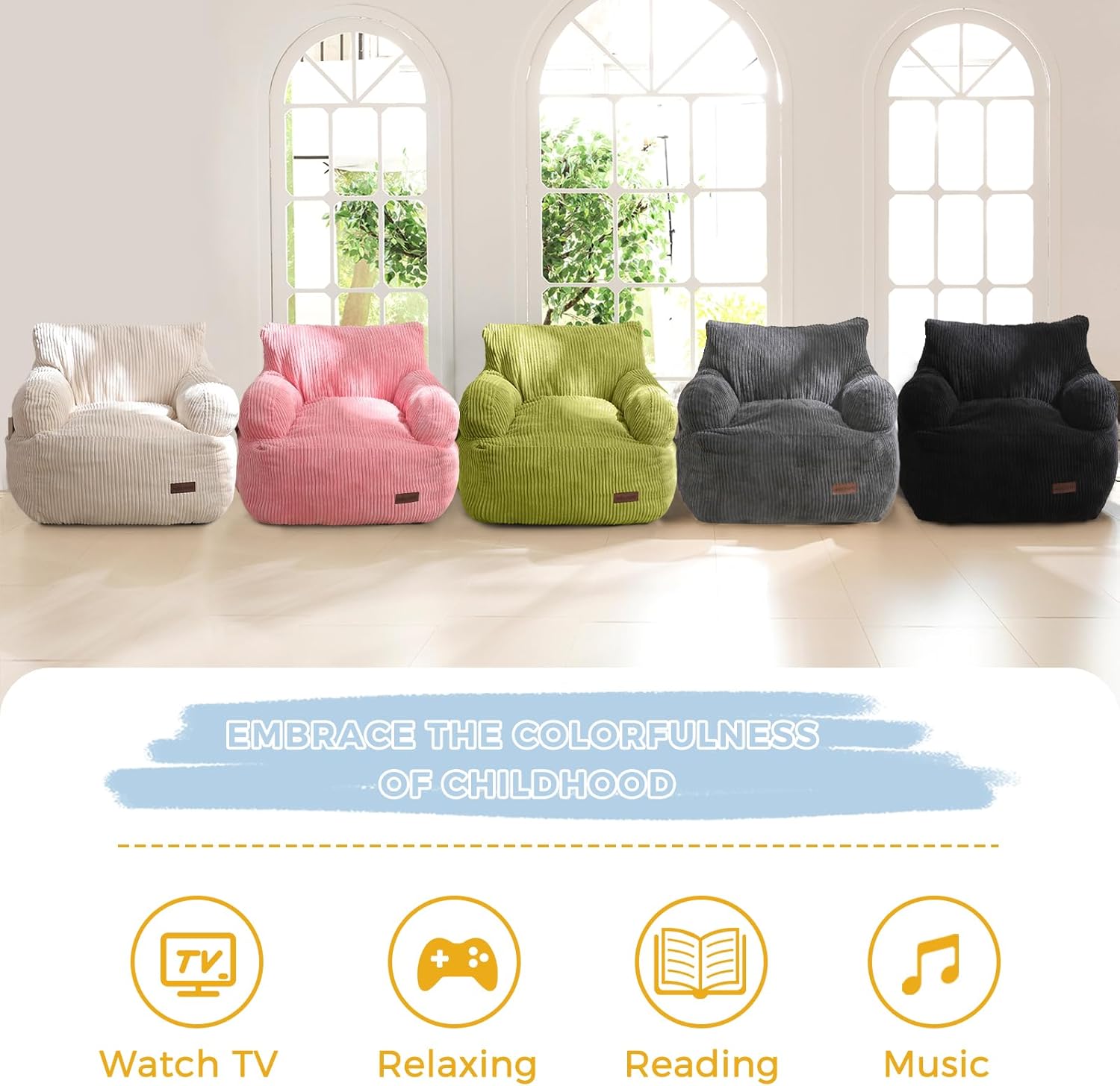 Kids Bean Bag Chair,