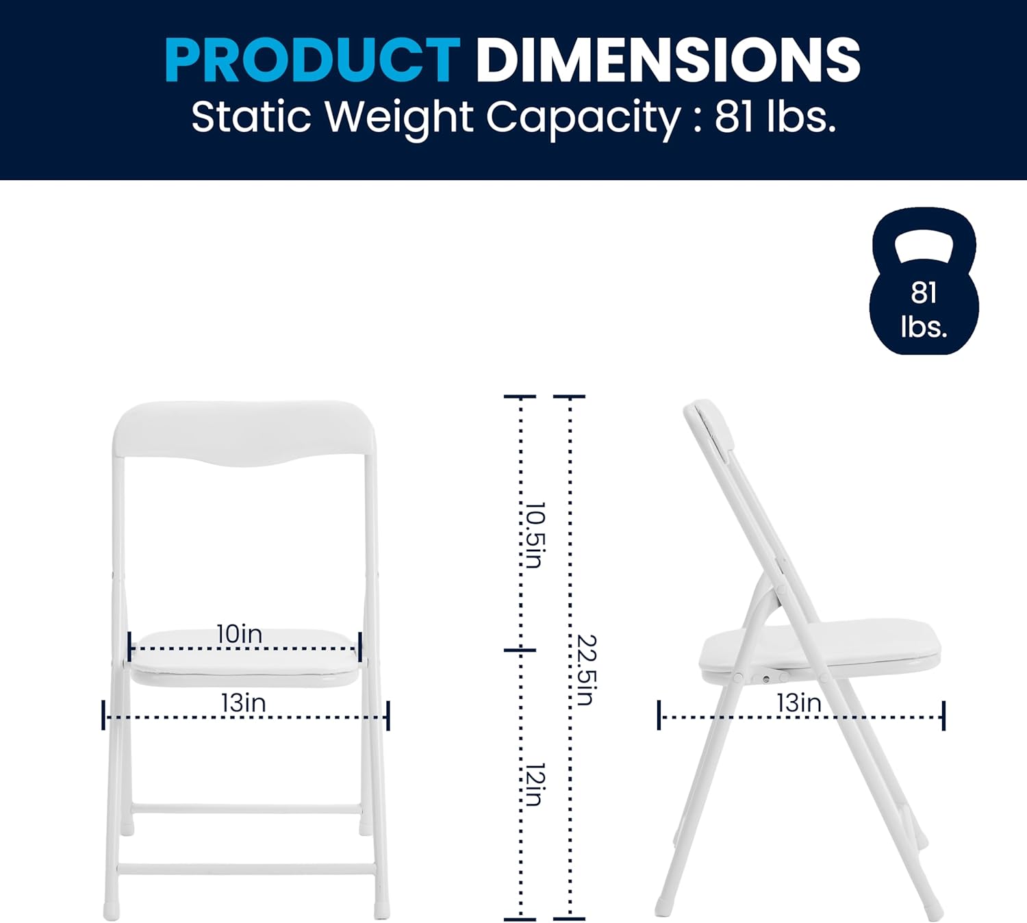 Flash Furniture Mindy Kids 5-Piece set Folding Square Table and Chairs