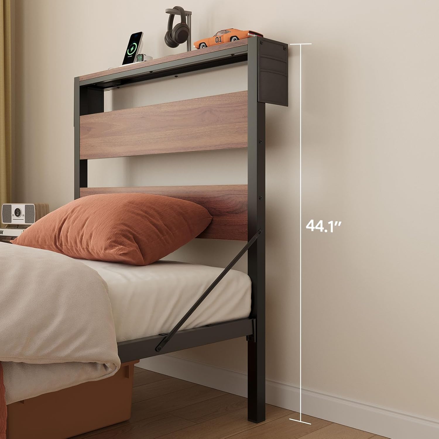 Full Bed Frame with Headboard