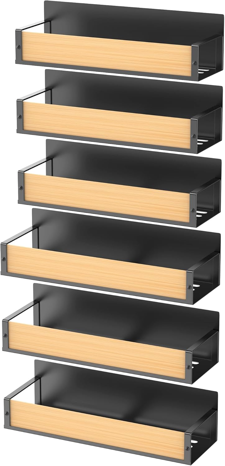 Metal 4 Pack Magnetic Spice Storage