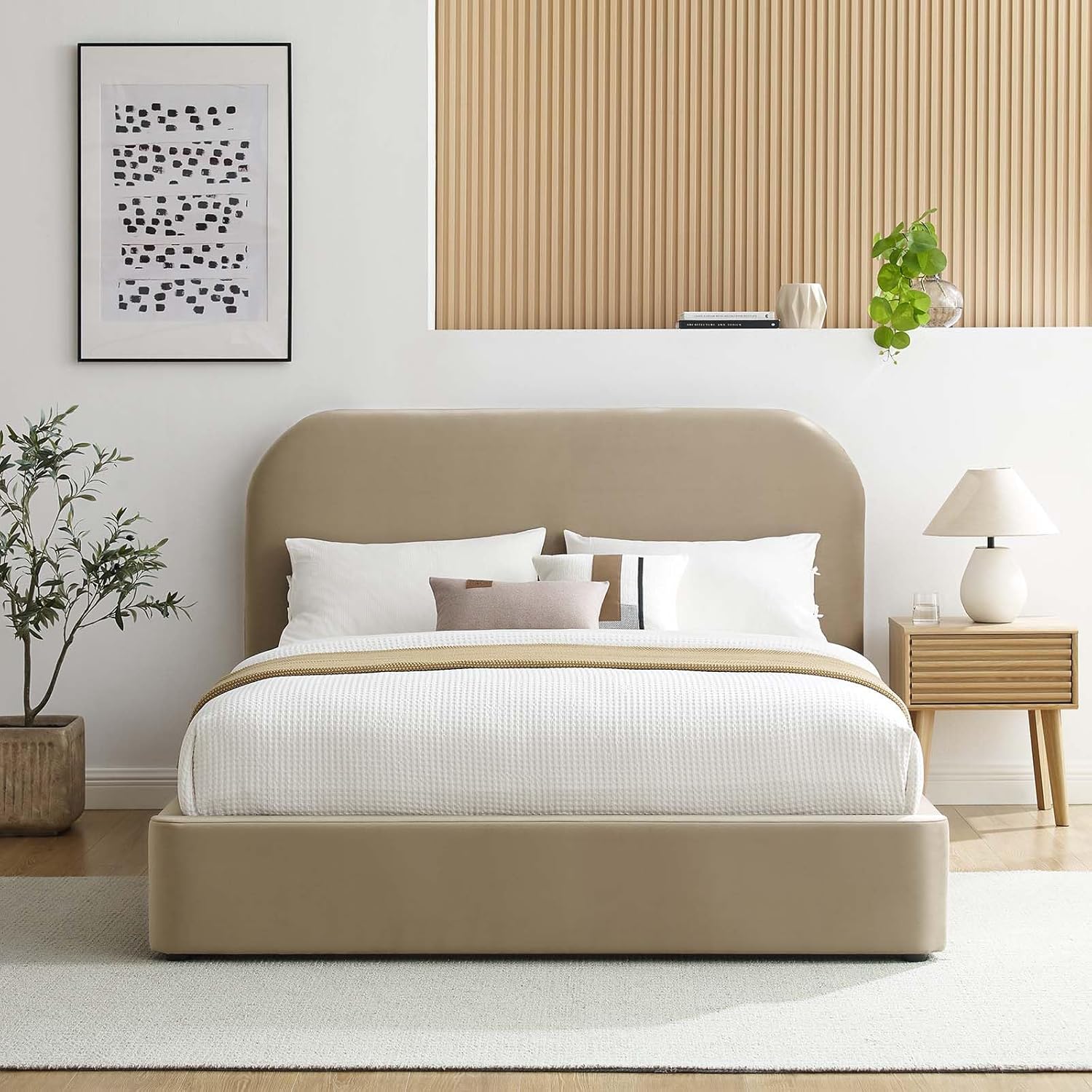 Modern King Size Bed Frame