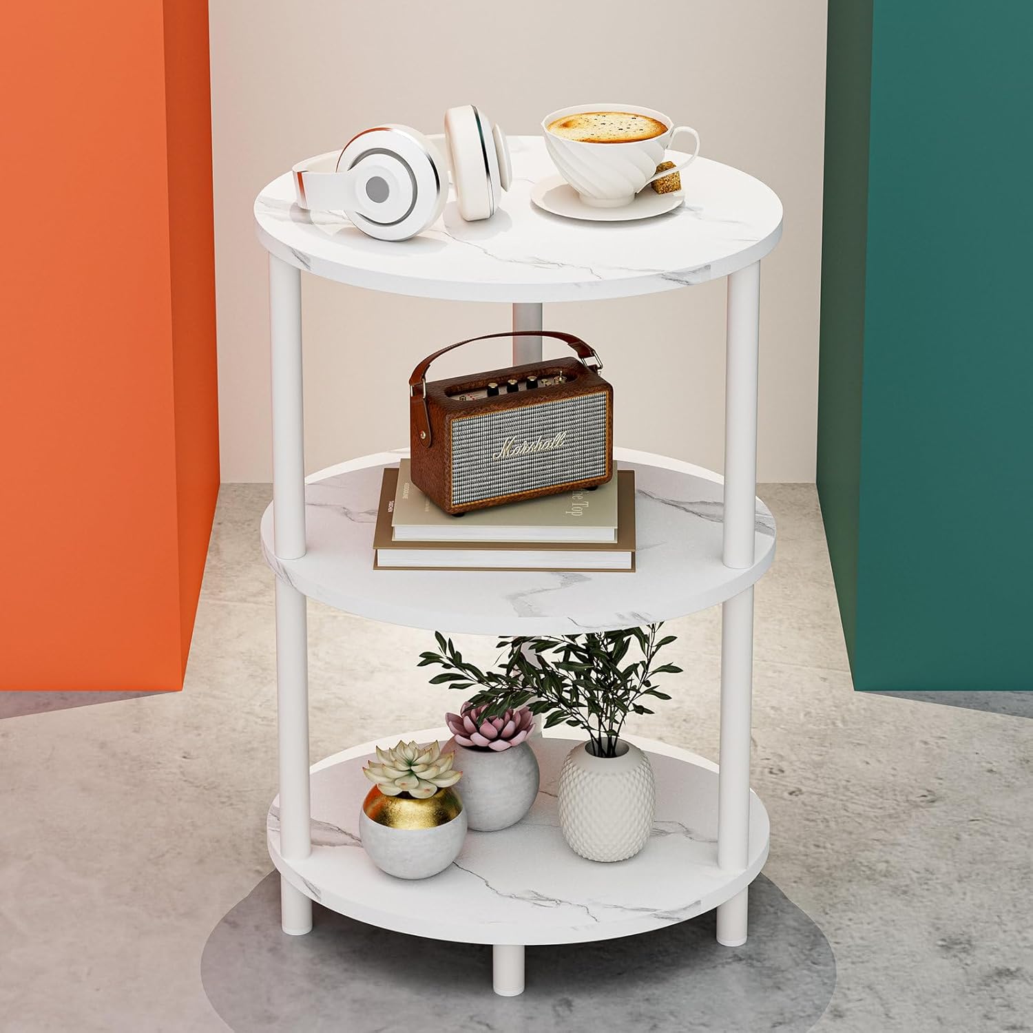 Small Round Side Table