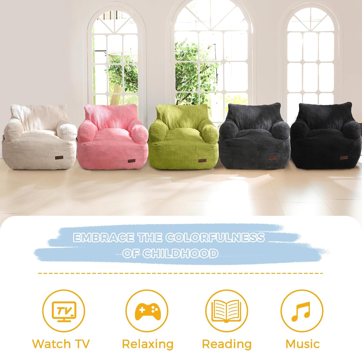 Kids Bean Bag Chair,