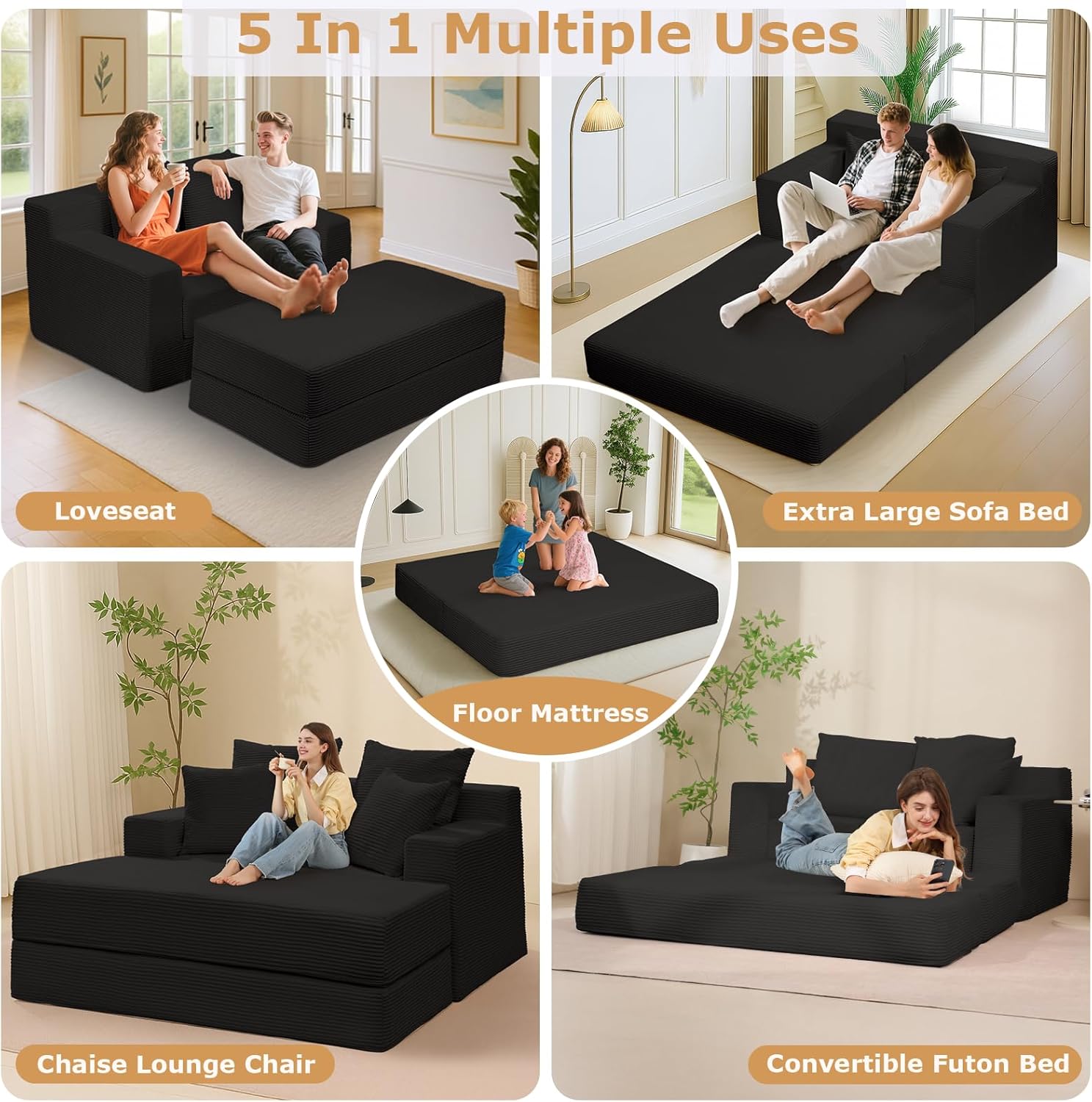 Convertible Sofa Bed,