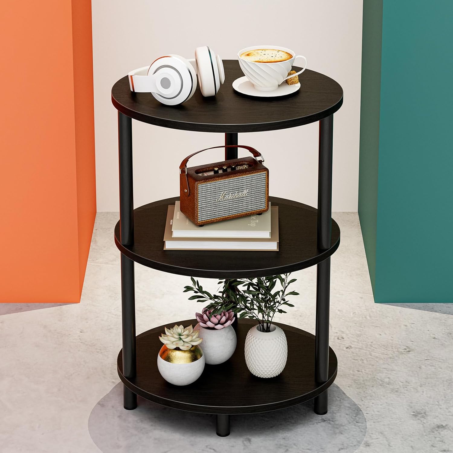 Small Round Side Table