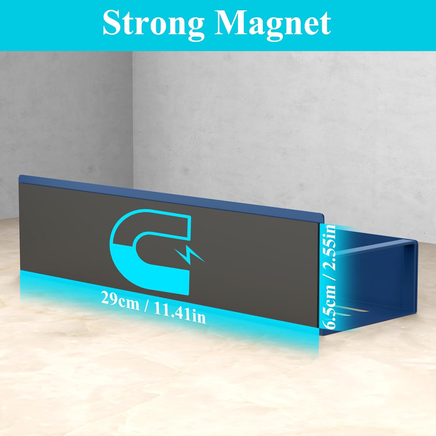 Metal 4 Pack Magnetic Spice Storage