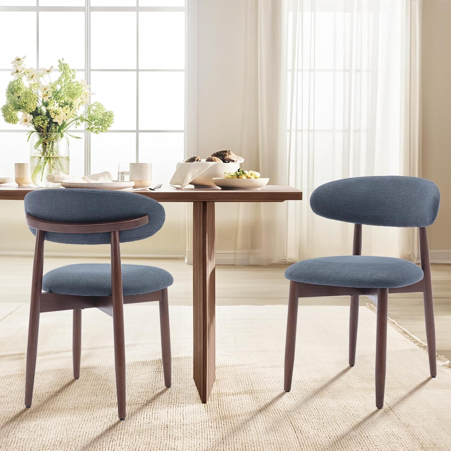 Wooden Dining Chairs Set of 4