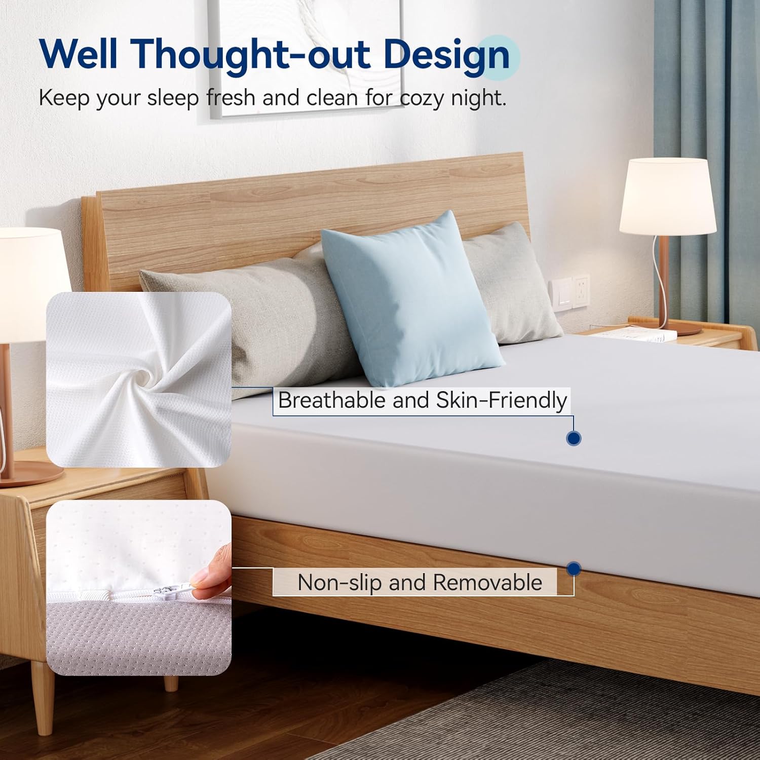 Plush Memory Foam Bed Mattress,