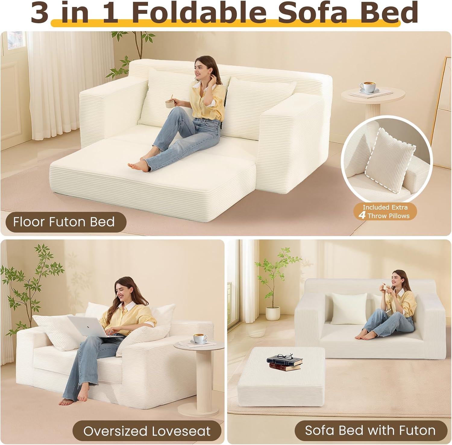 Convertible Sofa Bed,