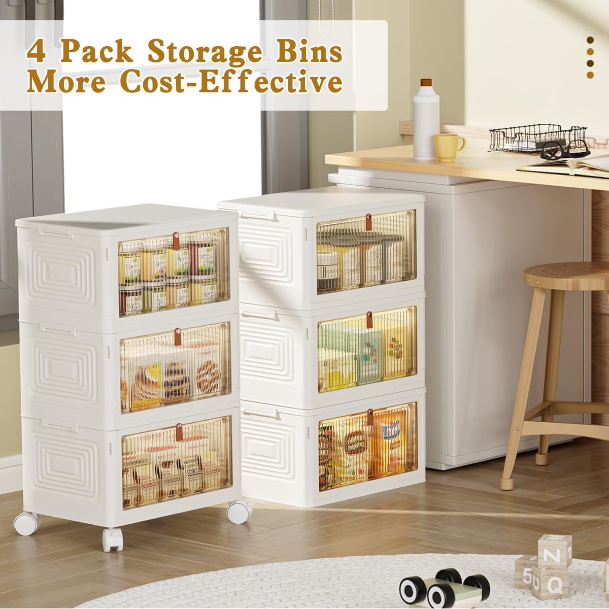 Tier Plastic Storage Bins