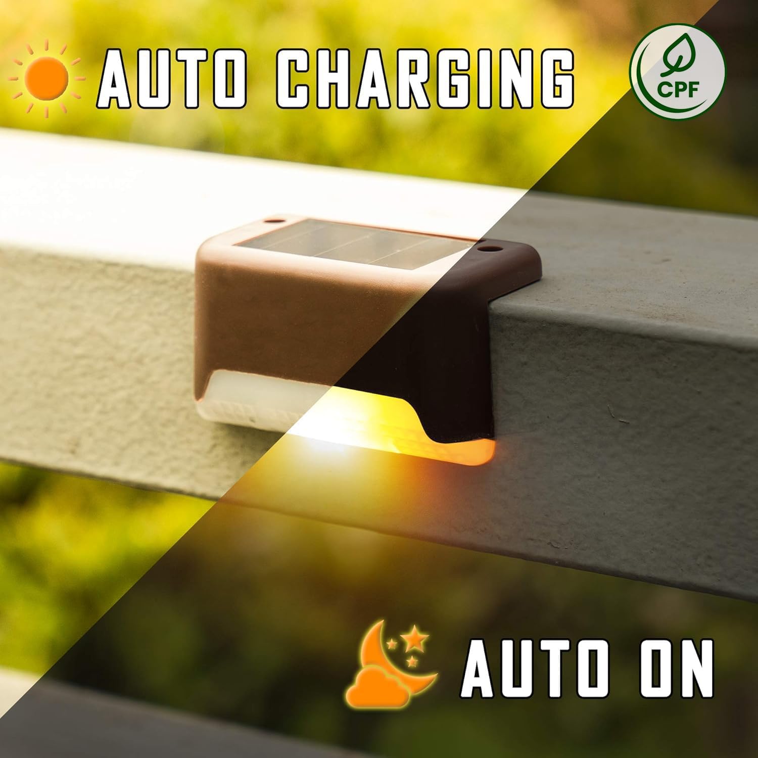 Solar Deck Lights Outdoor 16 Pack,