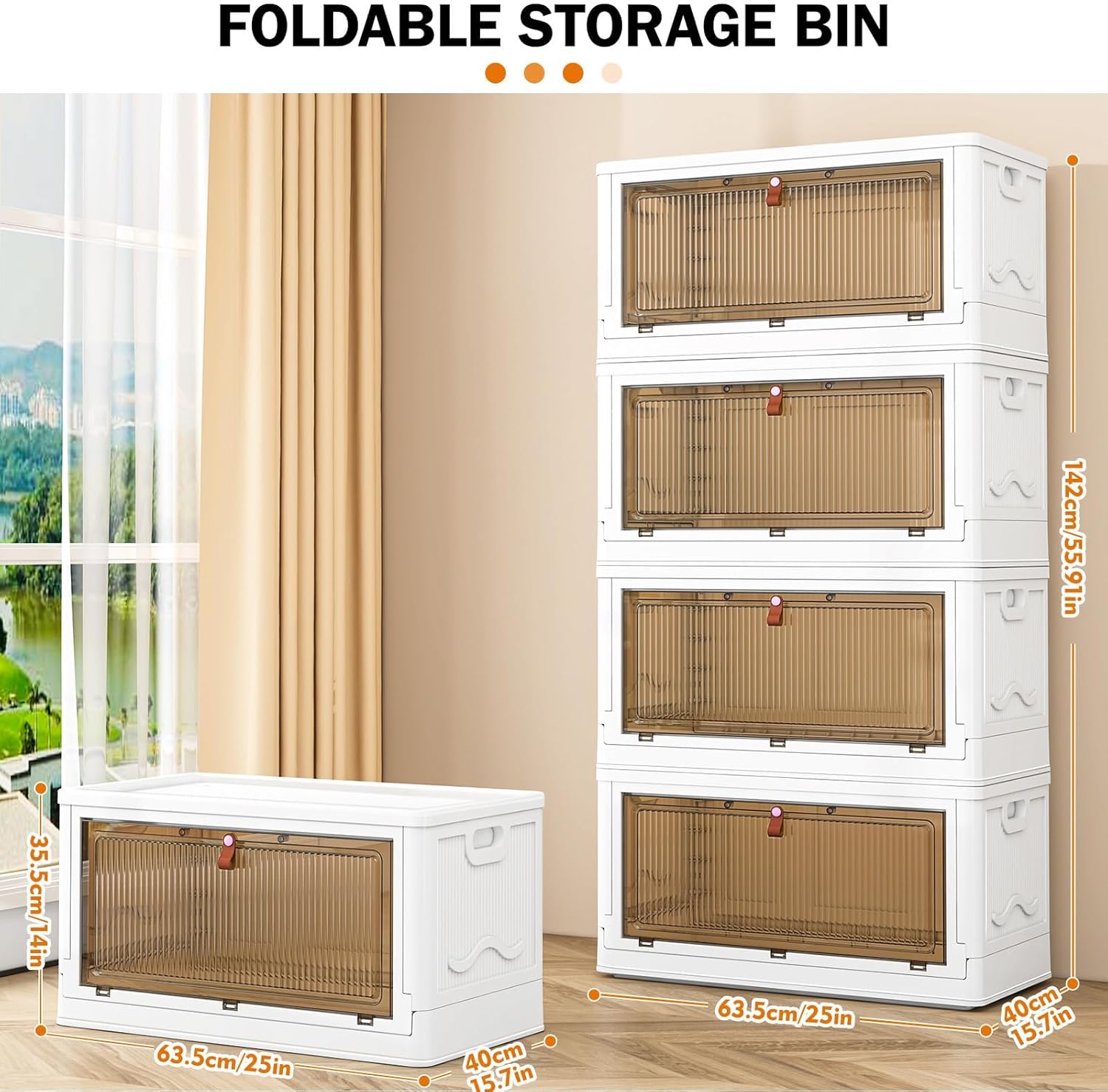 Tier Plastic Storage Bins