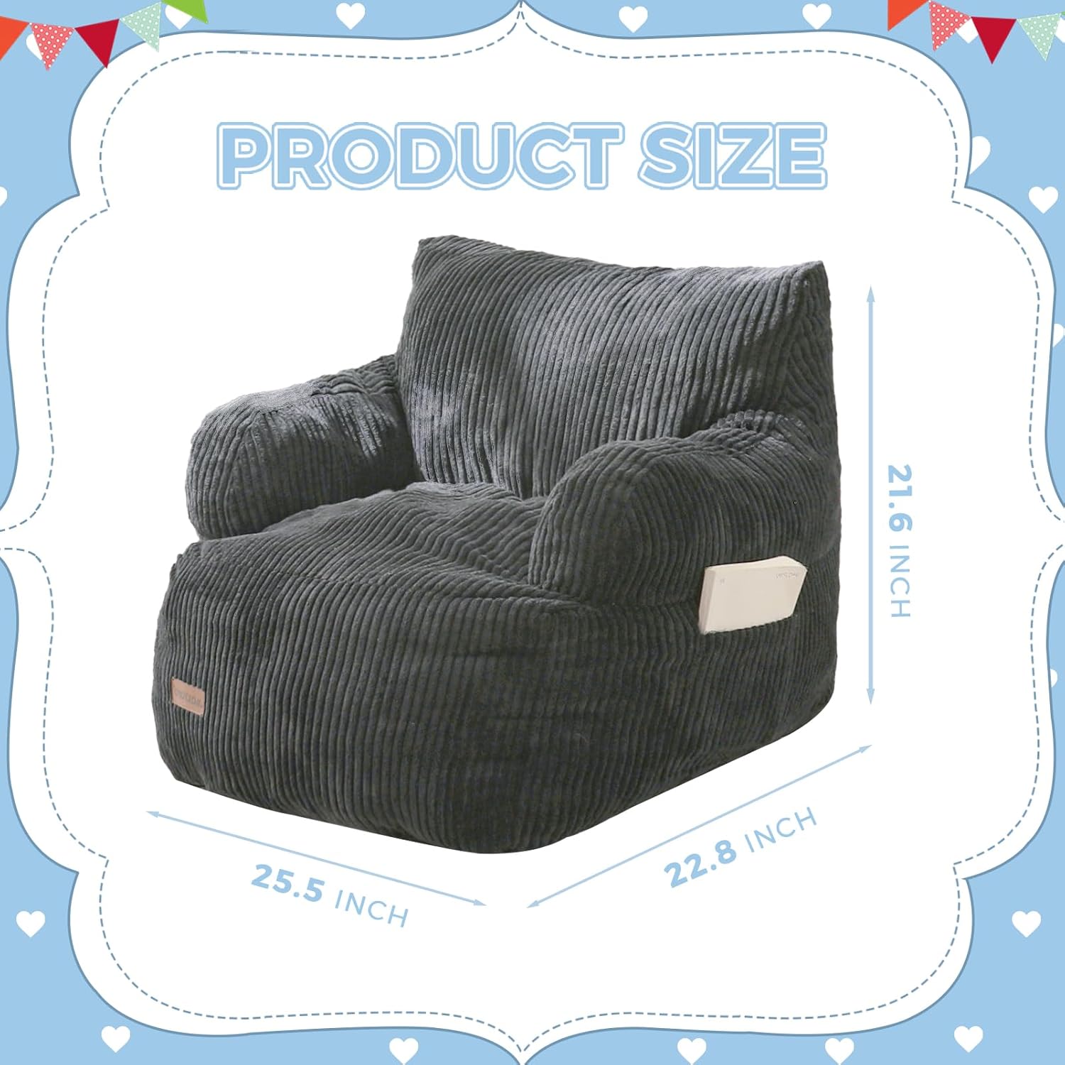 Kids Bean Bag Chair,
