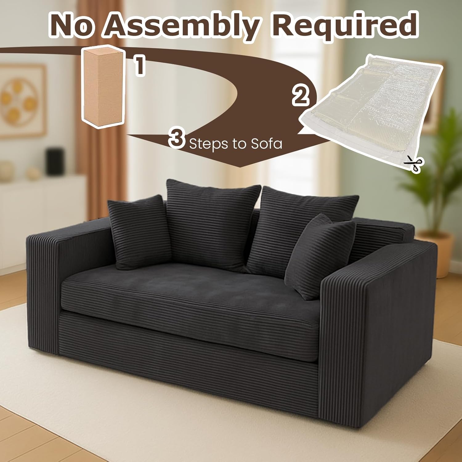 Convertible Sofa Bed,