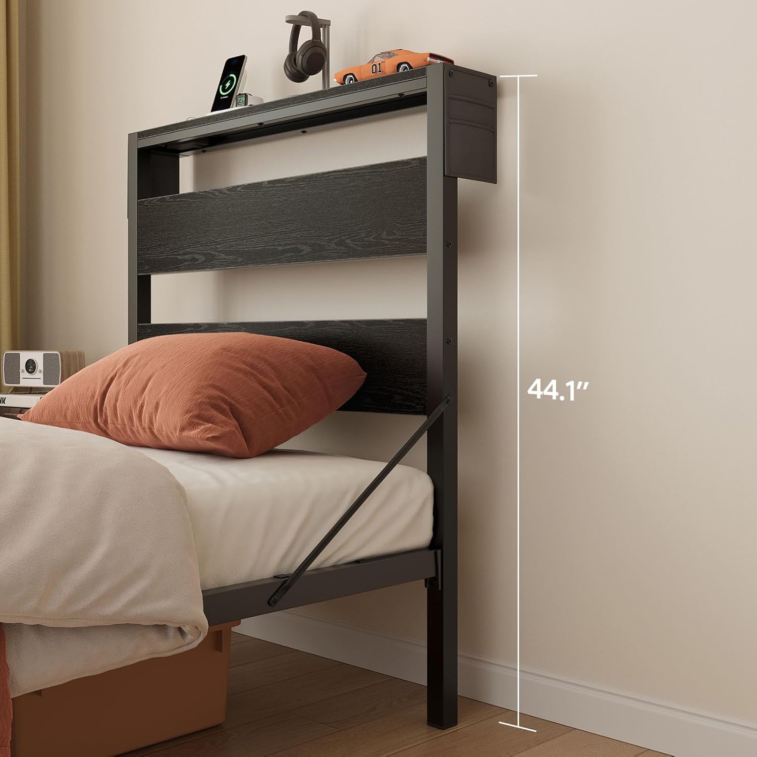 Full Bed Frame with Headboard