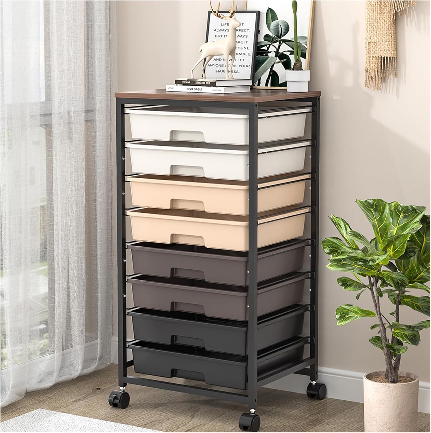 Rolling Storage Utility Cart Organizers