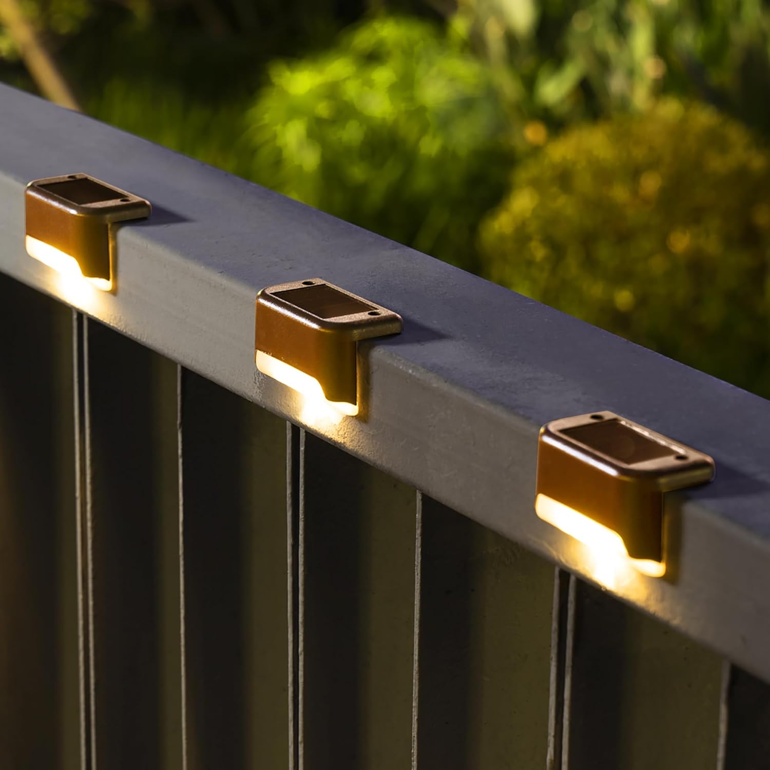 Solar Deck Lights Outdoor 16 Pack,