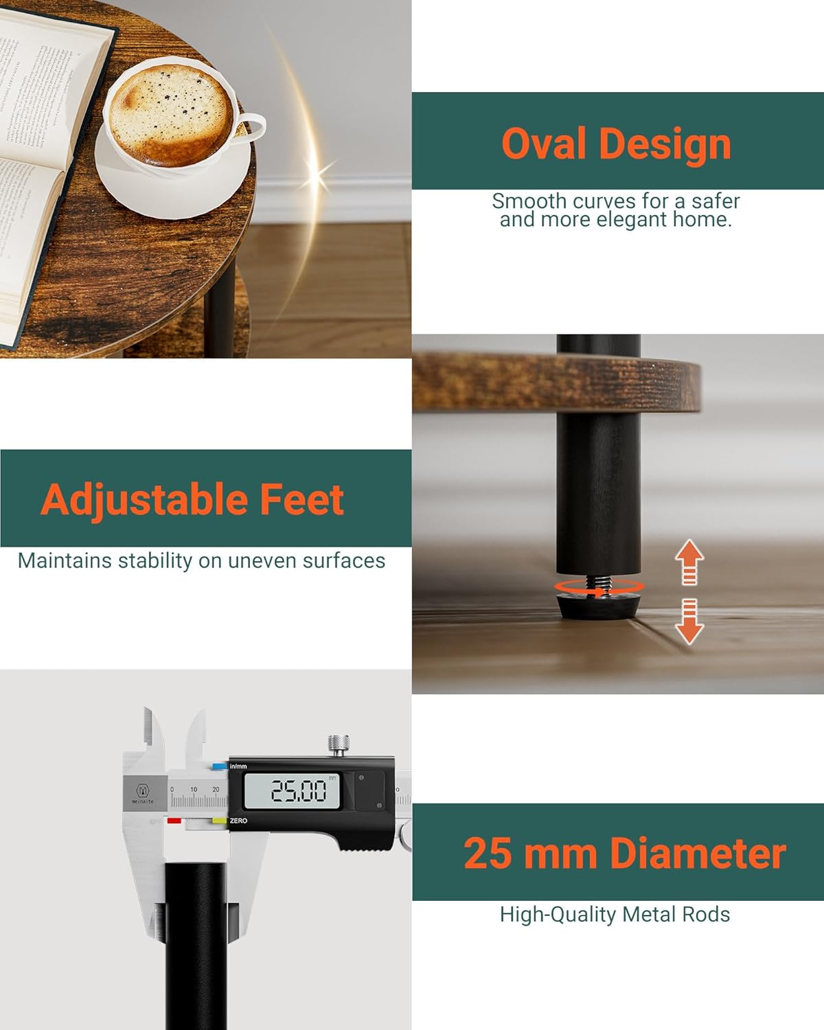 Small Round Side Table