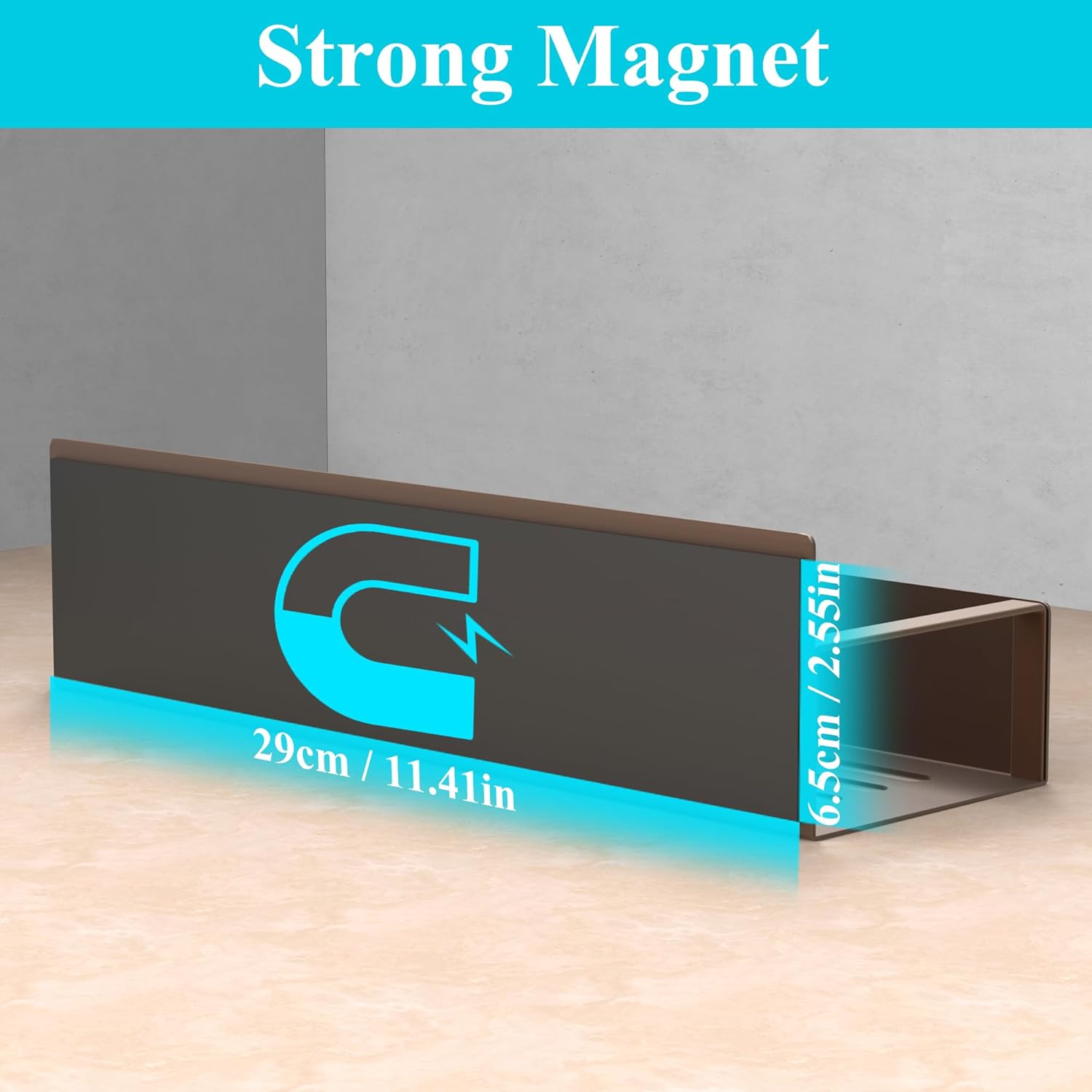 Metal 4 Pack Magnetic Spice Storage