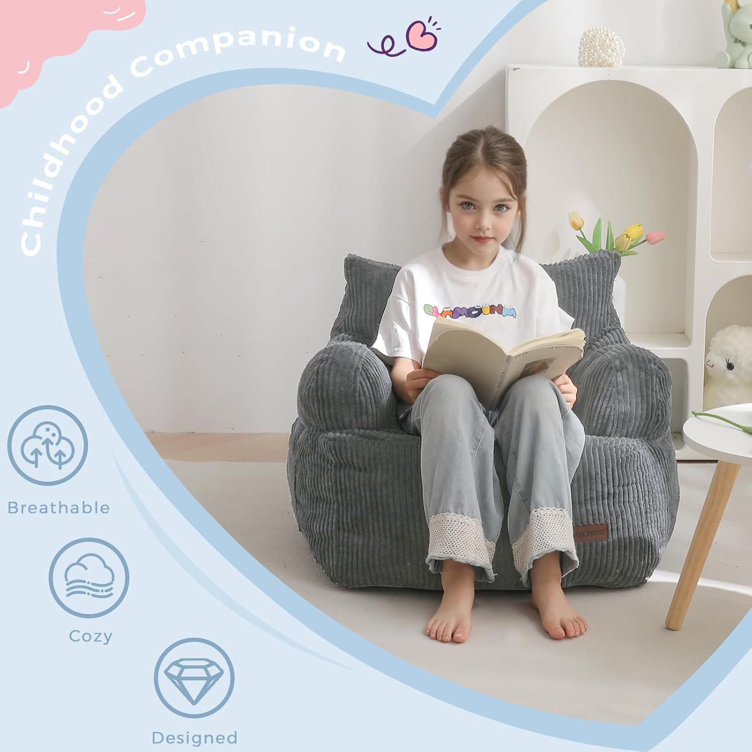 Kids Bean Bag Chair,