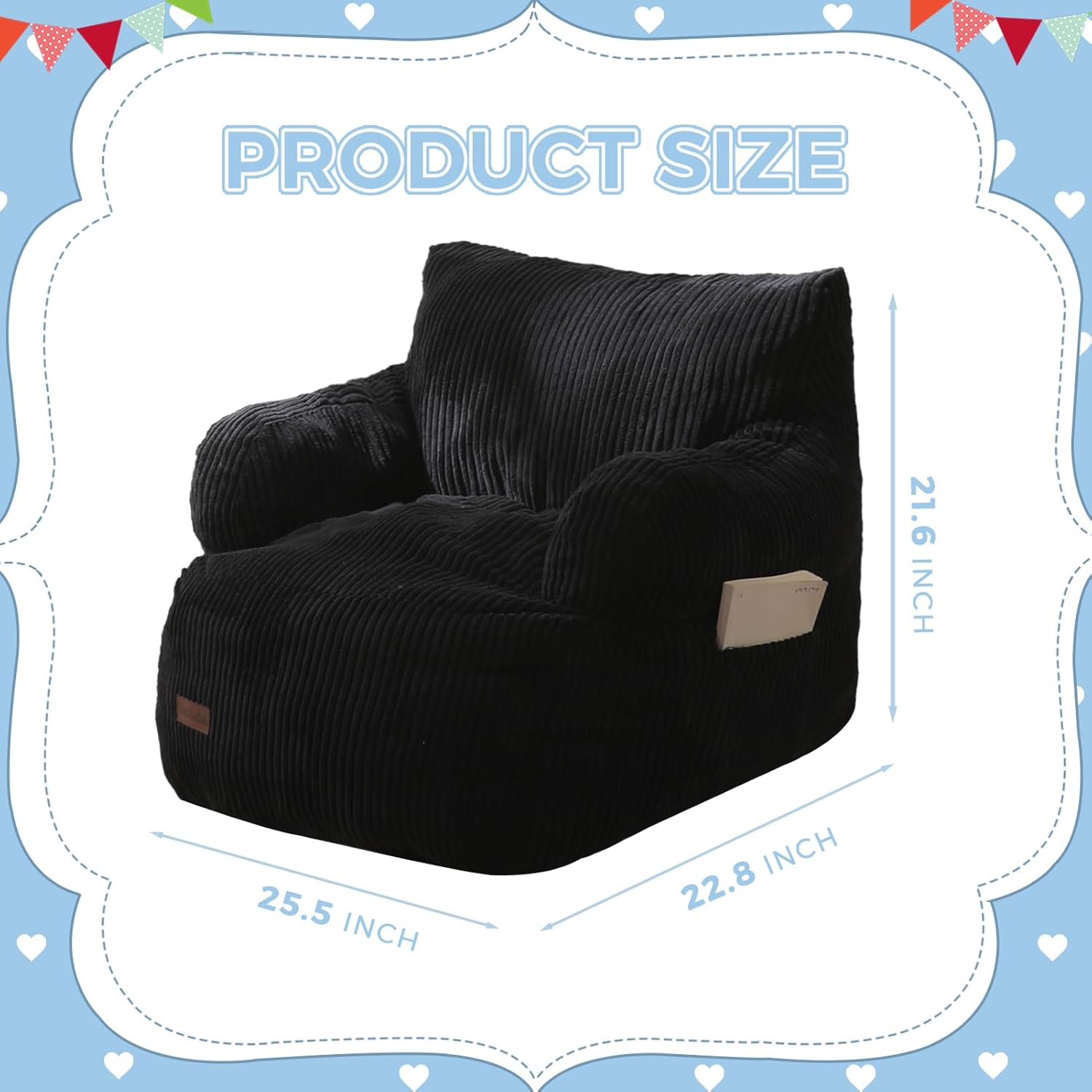 Kids Bean Bag Chair,