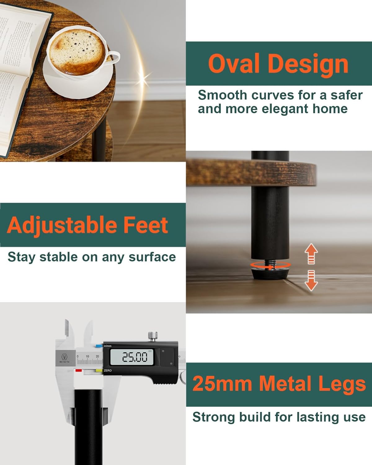 Small Round Side Table