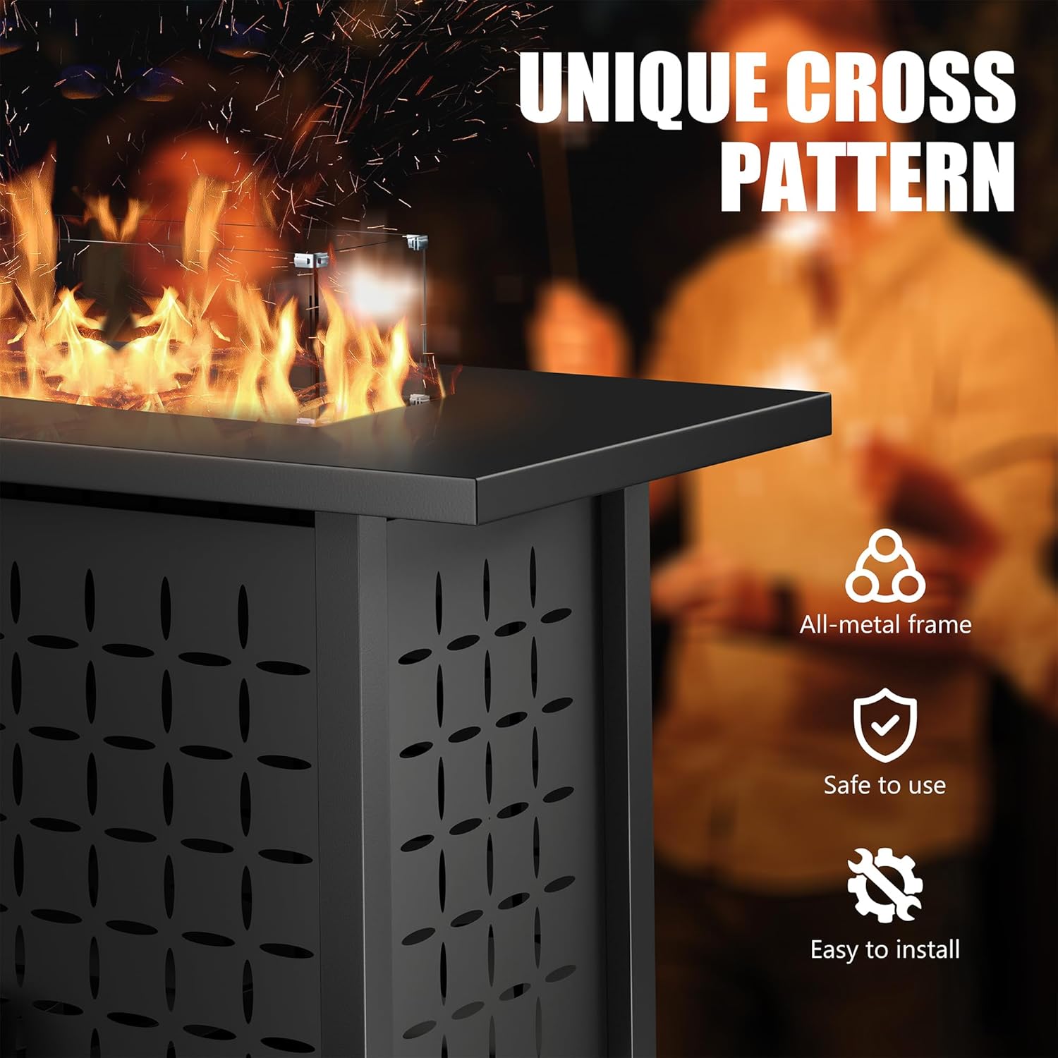 6 Pieces Outdoor Patio Furniture Set,