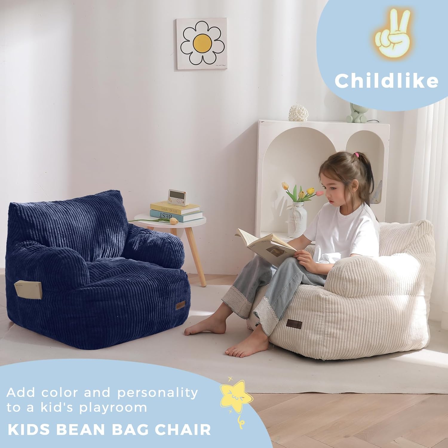 Kids Bean Bag Chair,