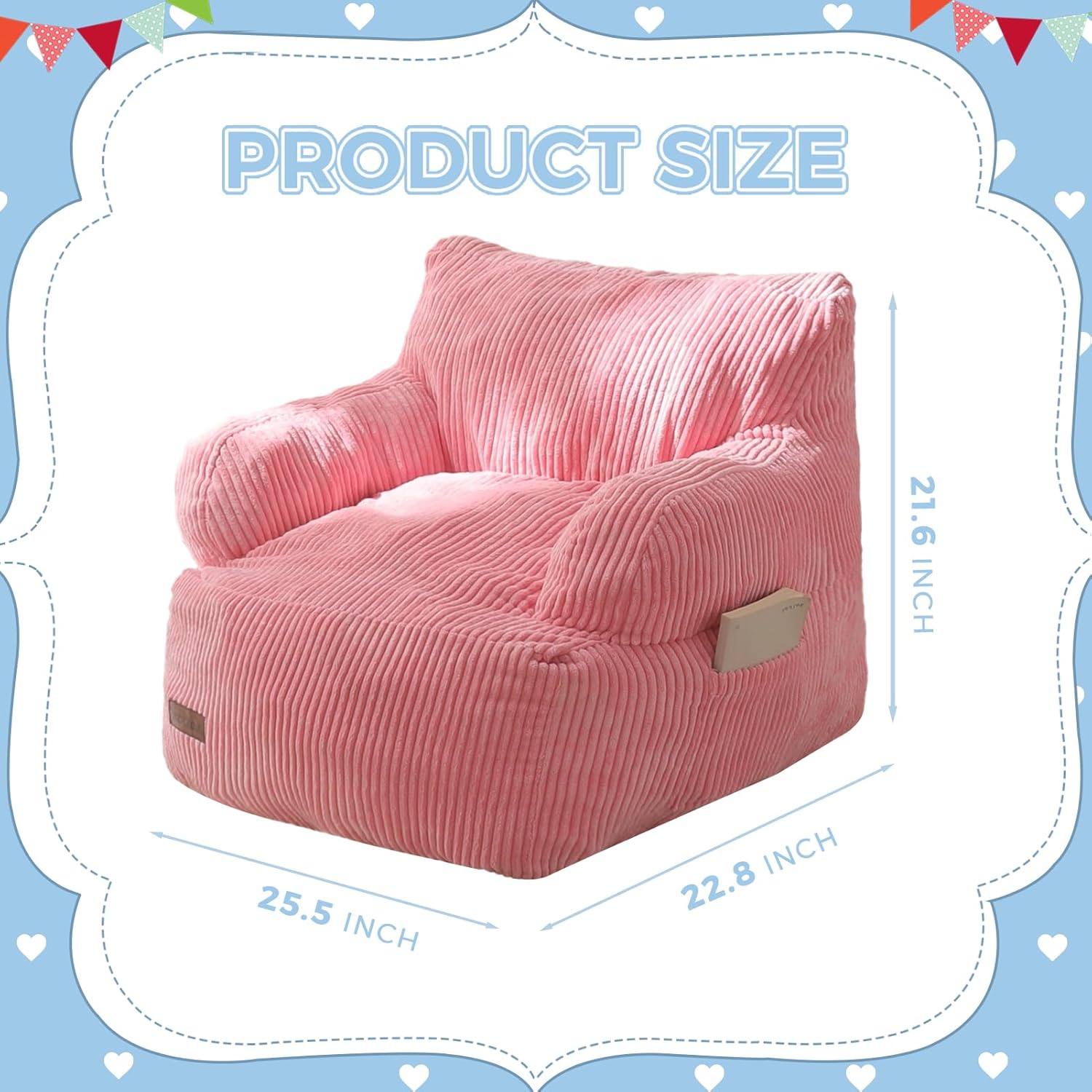 Kids Bean Bag Chair,