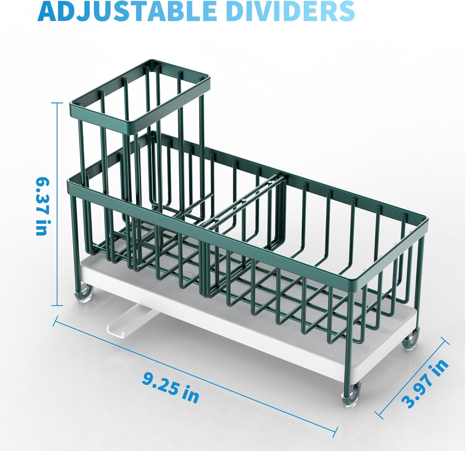 Black Sponge Holder for Kitchen Sink,