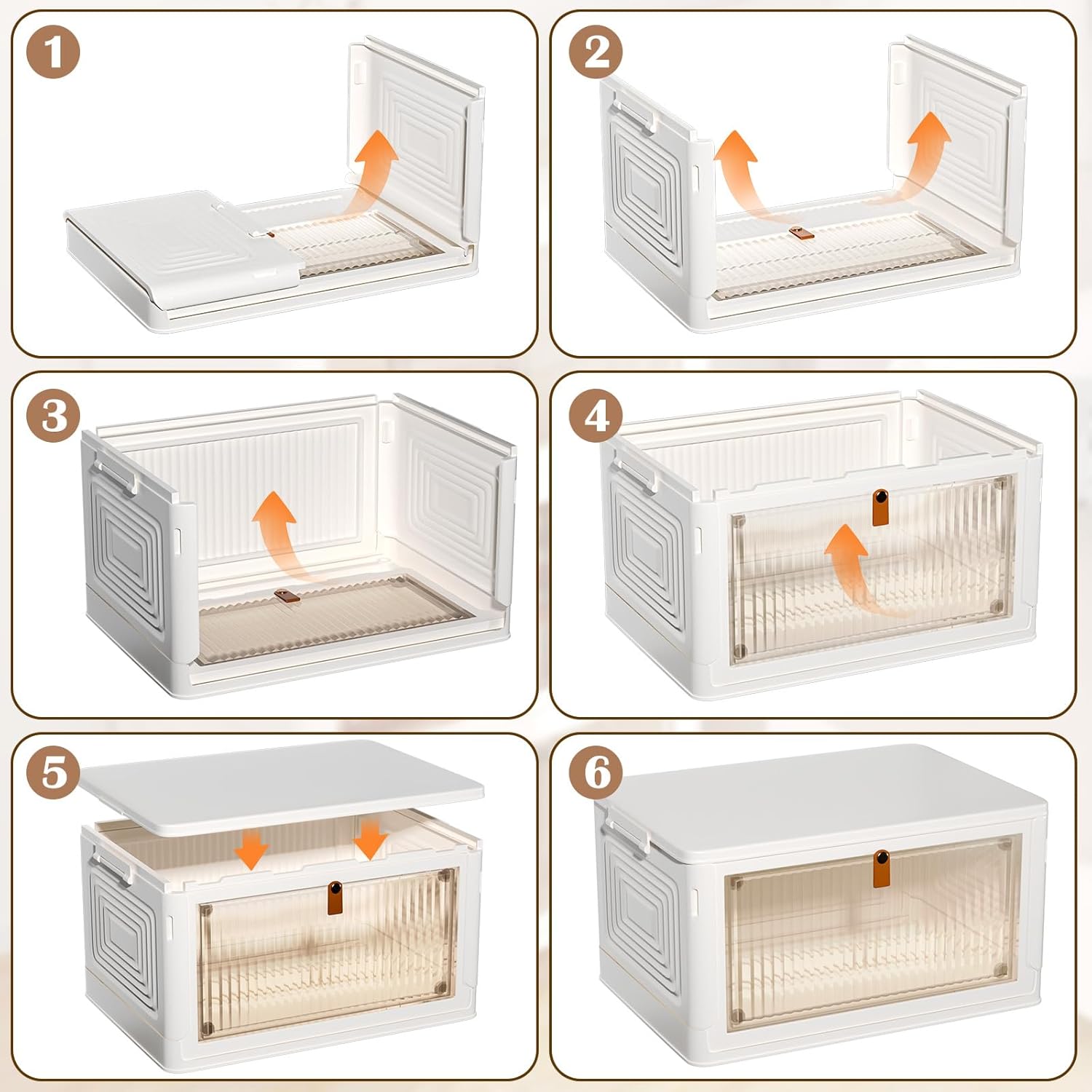 Tier Plastic Storage Bins